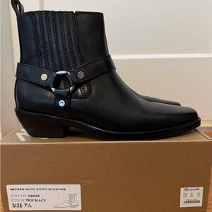 Madewell - western moto boots